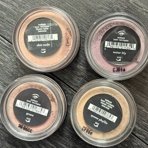 Bare Escentuals Eyeshadow Set - Chic Nude, Water Lily, Grace, Queen Phyllis